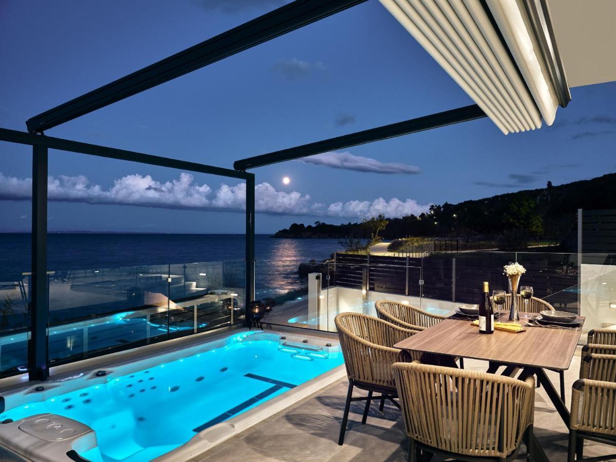 Blue View Villa - Coastal Elegance With Swim Spa, By Zantewize Alykanas  Exterior photo